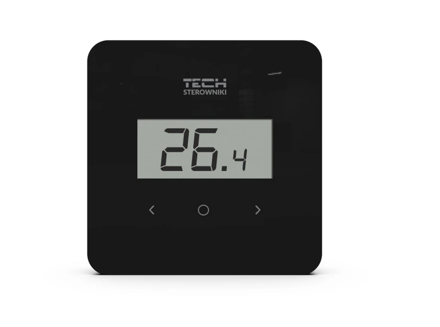 Tech Sterowniki Tech Wireless kambario reguliatorius R-8B PLUS juodas, dviejų būsenų STR8BPLUSBK