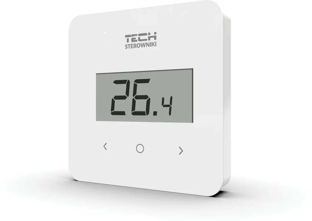 TCH Belaidis kambario termostatas baltas R-8B PLUS Tech Controllers