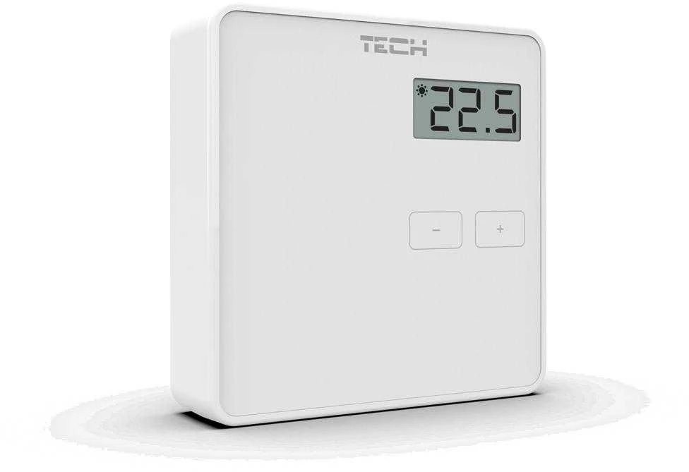 „Carruzzo Tech ST-294V1“ kambario valdiklis, laidinis, baltas