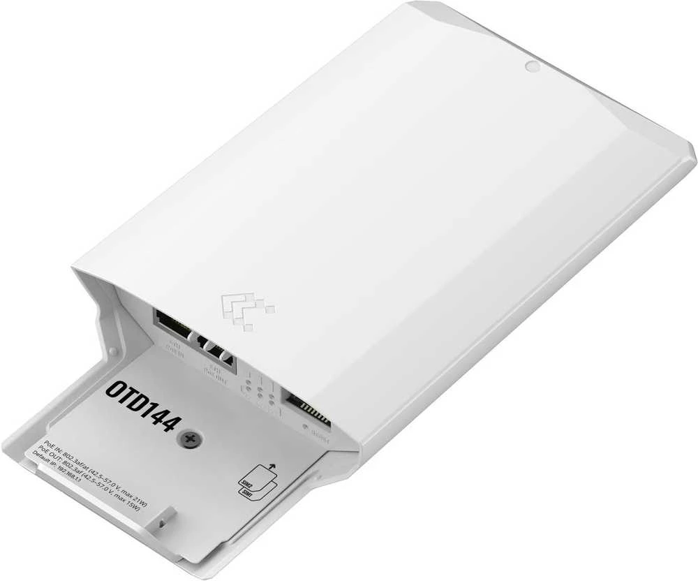 TELTONIKA lauko IP55 daiktų interneto maršrutizatorius OTD144 4G 2X10/100 RJ45 dvigubos SIM WIFI