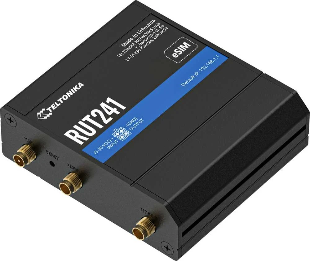 Šakotuvas TELTONIKA IOT ROUTER RUT241 2XLTE
