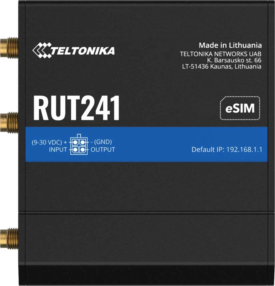 Šakotuvas TELTONIKA IOT ROUTER RUT241 2XLTE