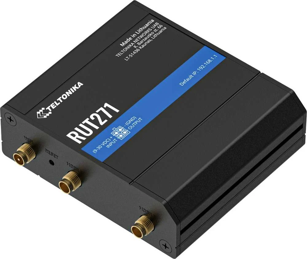 Maršrutizatorius TELTONIKA IoT ROUTER RUT271 5G REDCAP