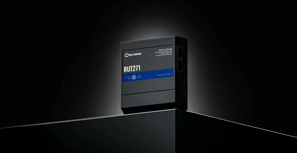 Maršrutizatorius TELTONIKA IoT ROUTER RUT271 5G REDCAP