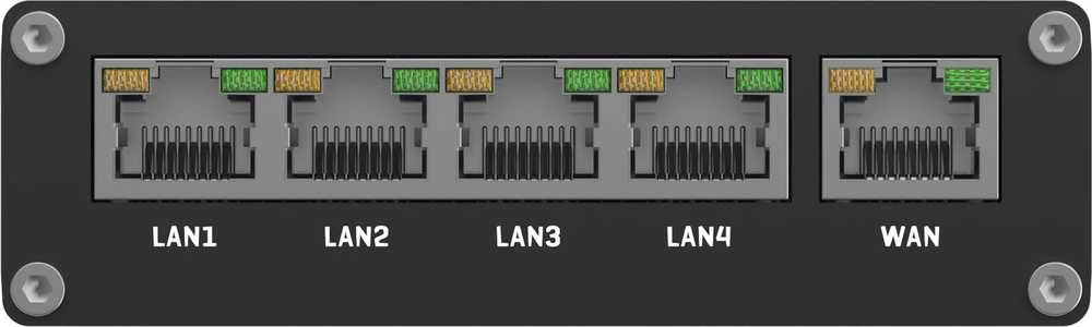 Teltonika | Ethernet Maršrutizatorius | RUT301 | No Wi-Fi | 10/100 Mbit/s | Ethernet LAN (RJ-45) jungtys 5 | Mesh Support No | MU-MiMO No | No mobile broadband