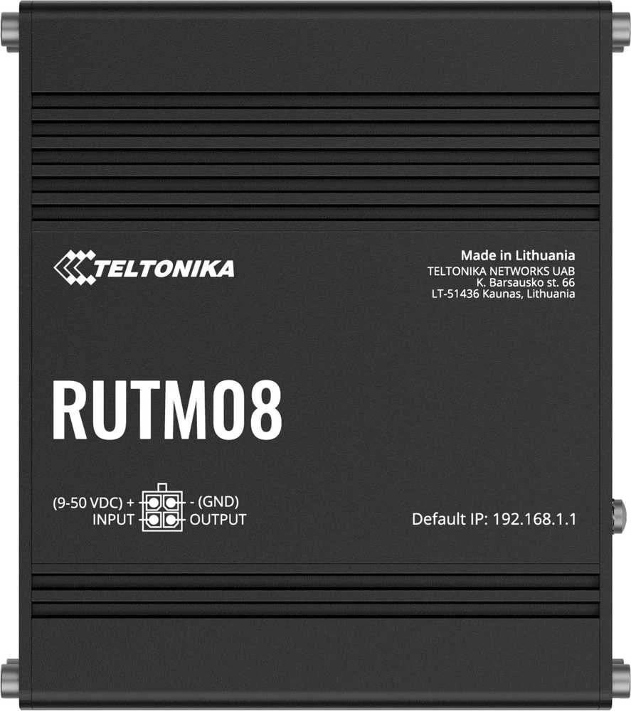 Pramoninis maršrutizatorius Teltonika RUTM08 su 4 GbE prievadais