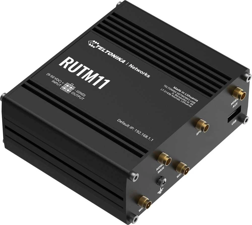 Maršrutizatorius TELTONIKA IOT ROUTER RUTM11 LTE+ETH+WIFI