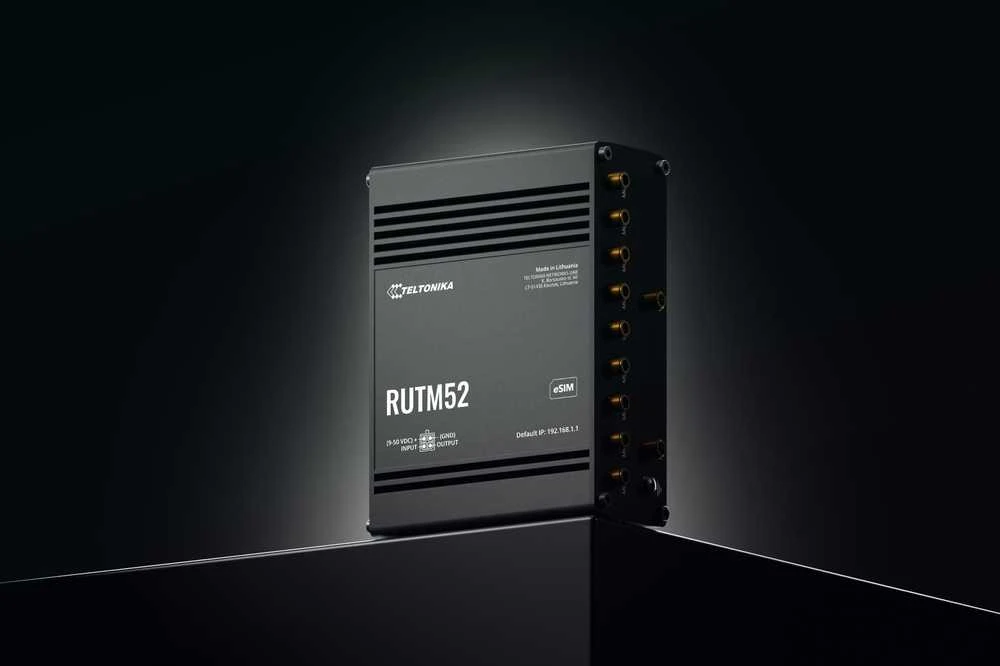 Teltonika Dual 5G Maršrutizatorius | RUTM52 | 802.11ac | 10/100/1000 Mbit/s | Ethernet LAN (RJ-45) jungtys 5 | Mesh Support No | MU-MiMO Yes | 3G/4G