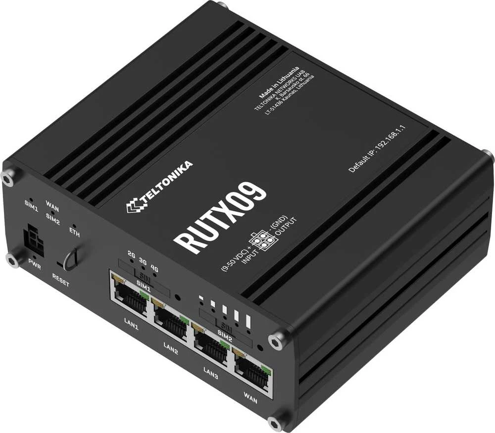 Šakotuvas Maršrutizatorius LTE Teltonika RUTX09000000