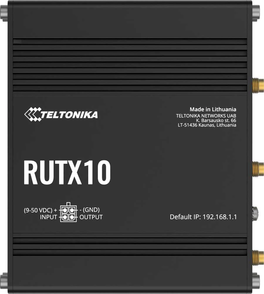 Šakotuvas Maršrutizatorius belaidis Teltonika RUTX10000000 (2,4 GHz, 5 GHz)