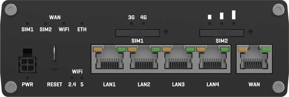 Šakotuvas TELTONIKA IOT ROUTER RUTX14 2XLTE(CAT12)+ETH+WIFI