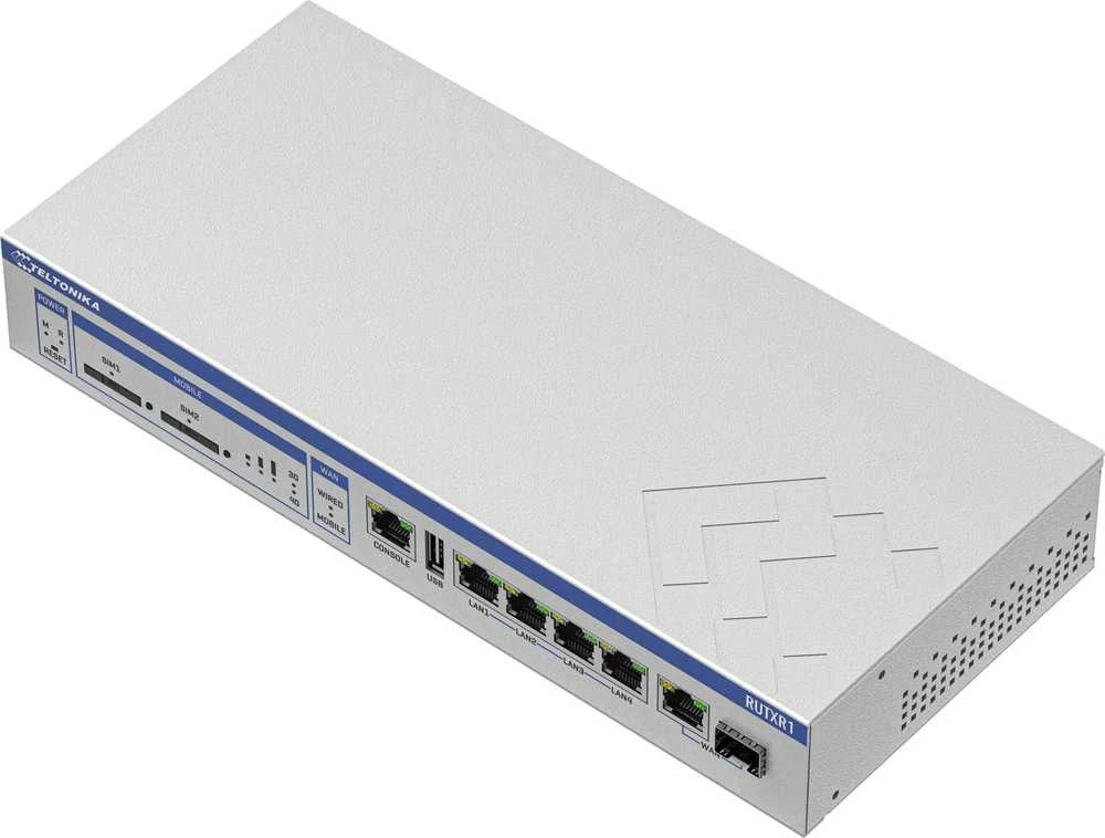 Teltonika | RUTXR1 | Rack-mountable LTE Cat 6 Maršrutizatorius | 802.11ac | Ethernet LAN (RJ-45) jungtys 5 | 10/100/1000 Mbit/s | Mesh Support No | 4G | MU-MiMO Yes