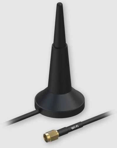 Maršrutizatorius Teltonika SMA PR1KRD30 dviejų dažnių magnetinė WiFi antena