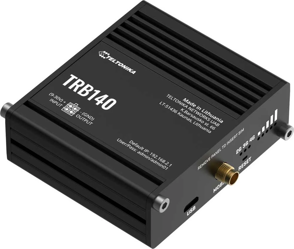 Šakotuvas TELTONIKA IOT GATEWAY TRB140 ETH