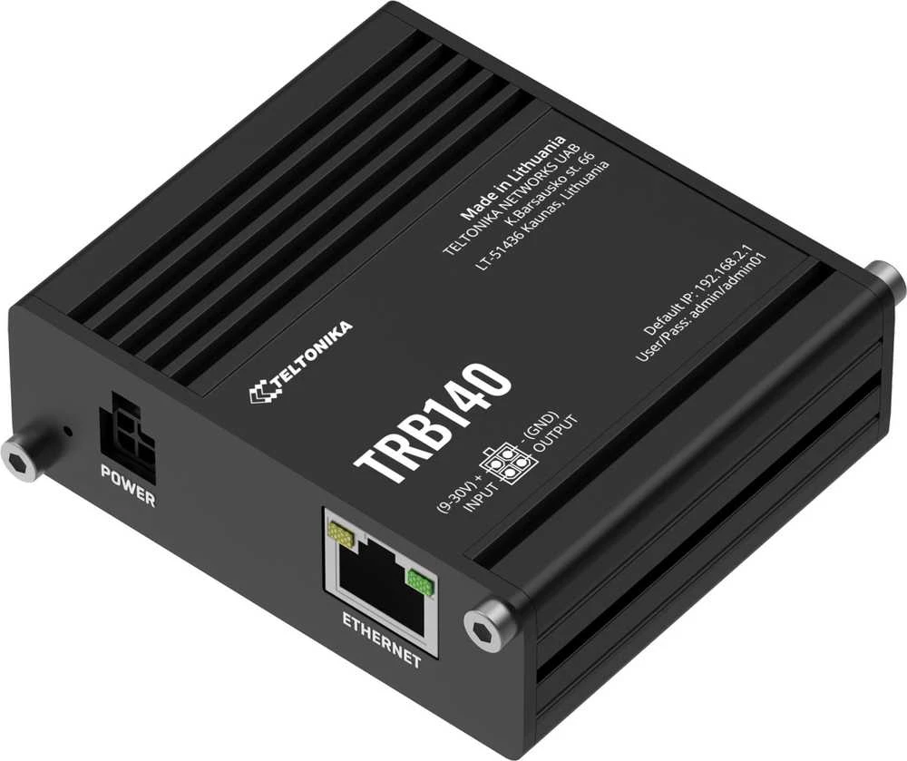 Šakotuvas TELTONIKA IOT GATEWAY TRB140 ETH