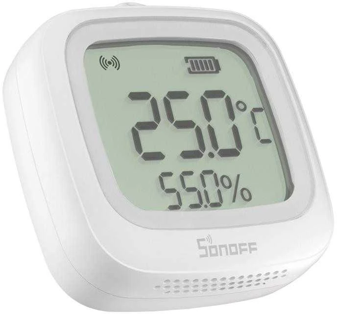 Sonoff SNZB-02WD Zigbee 3.0 temperatūros ir drėgmės belaidis sensorius IP65