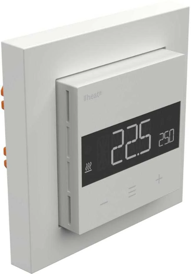 HE1 Heatit WiFi6 WiFi elektroninis termostatas skirtas elektriniam šildymui baltas
