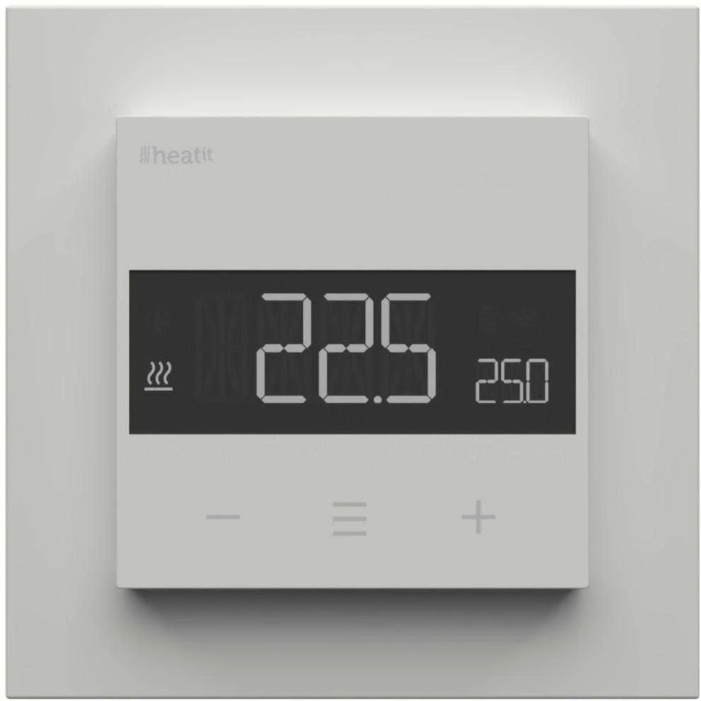 HE1 Heatit WiFi6 WiFi elektroninis termostatas skirtas elektriniam šildymui baltas