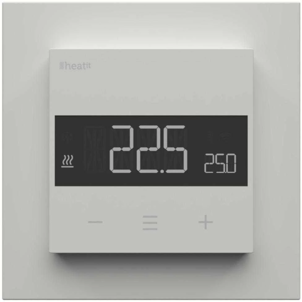 Heatit Z-TRM6 baltas RAL 9003 Z-Wave termostatas 3600W 16A 868,4 MHz