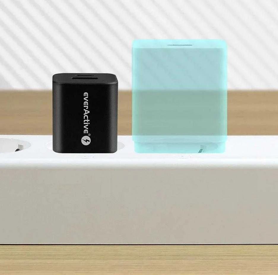 ład siec. everActive 30W 1xUSB 1xUSB-C SC-390QB