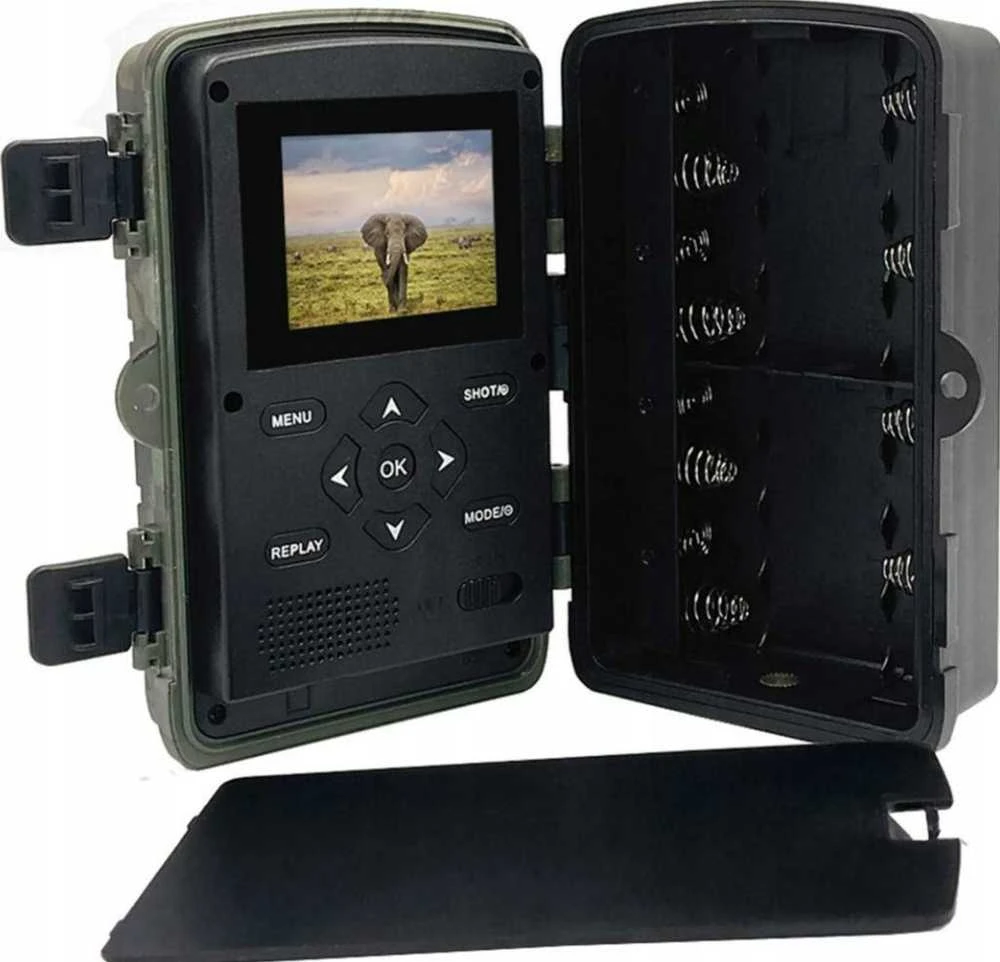 TON FOTO GAUDYKLĖ TOPHUNT HC300M MIŠKO KAMERA 1080P 12MPX MMS GPRS SIM