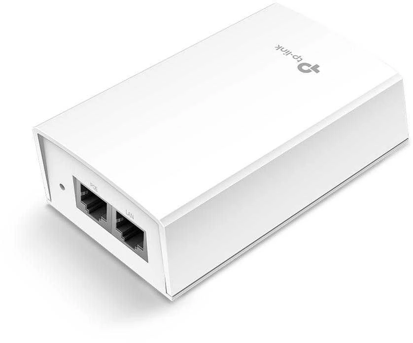 TP-Link 48V PoE adapteris su LAN jungtimis