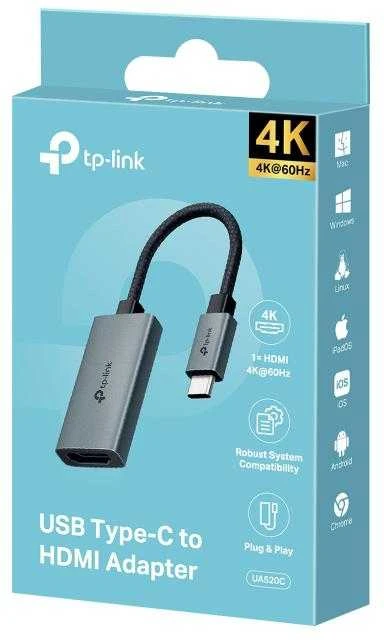 TP-Link USB-C į HDMI adapteris pakuotėje
