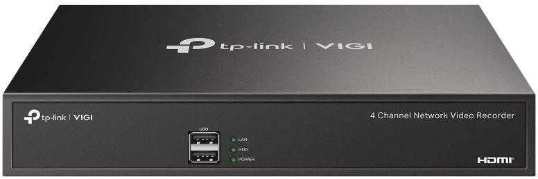 TP-LINK | PoE+ tinklo vaizdo įrašymo įrenginys | VIGI NVR1004H-4P | 1 | 4 kanalas