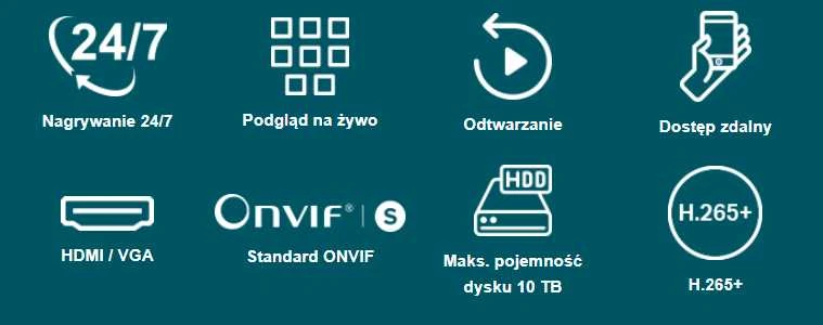 TP-Link VIGI NVR1008H tinklinis vaizdo įrašymo įrenginys (NVR) 1U Juoda