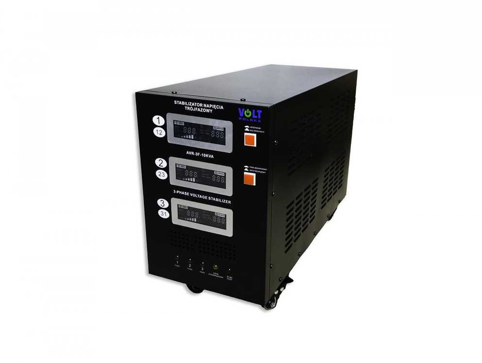 Trifazis įtampos stabilizatorius Volt Polska AVR PRO 10000VA