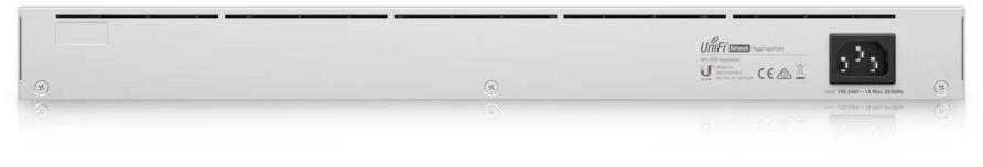 UBIQUITI USW-Aggregation UniFi valdomas jungiklis 8x SFP+ 160 Gbps perjungimo talpa Layer2 be ventiliatoriaus
