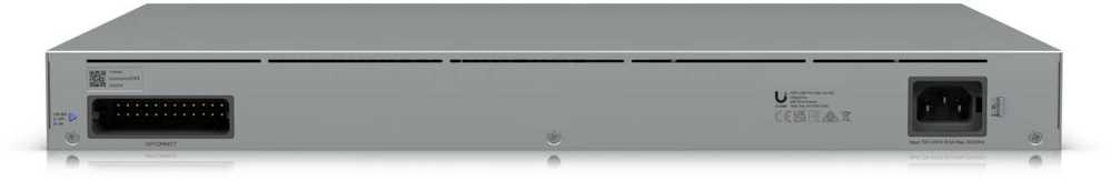 Šakotuvas UBIQUITI USW-PRO-MAX-24-EU UNIFI 24 prievadų multi-gigabitinis komutatorius su Layer3 funkcijomis ir Etherlighting