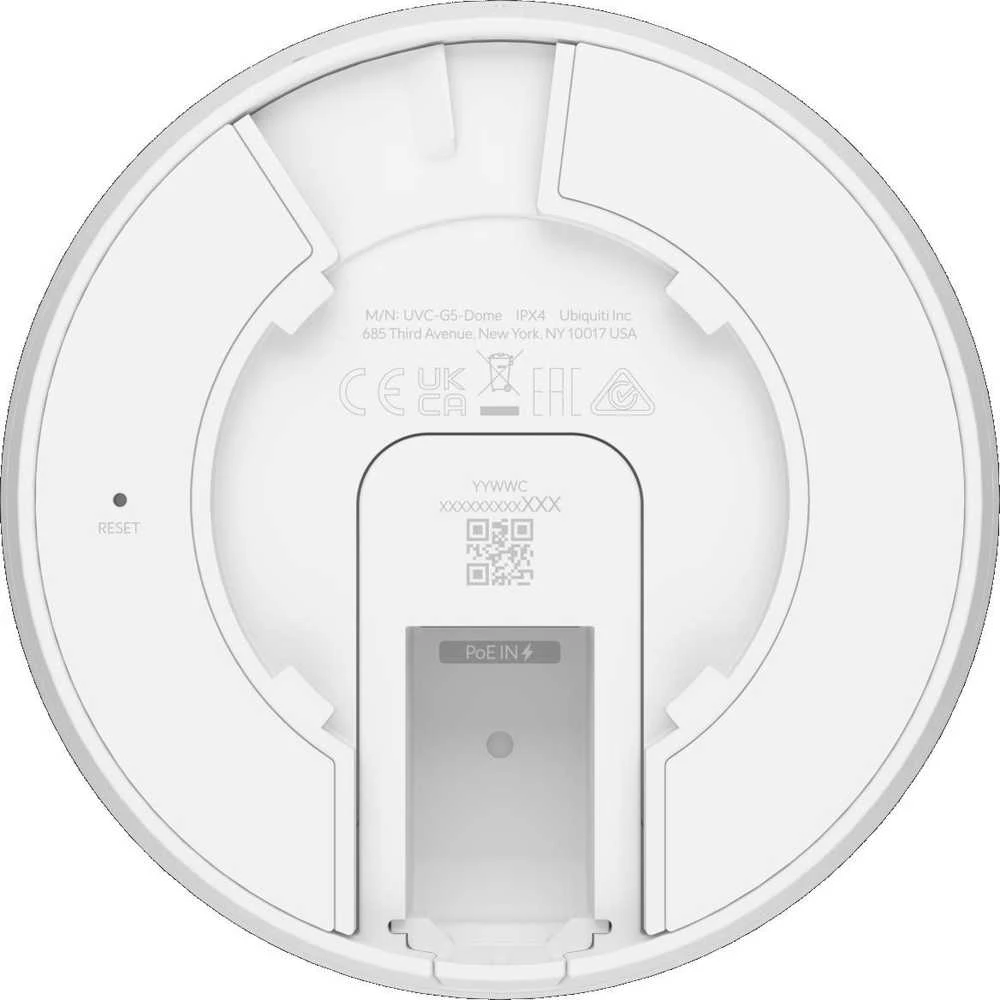 UBIQUITI UVC-G5 kupolinė vaizdo kamera lauko sąlygoms, 2k POE, „MagicZoom“ infraraudonųjų spindulių mikrofonas