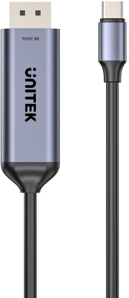 Unitek 8K USB-C į DisplayPort dvikryptis kabelis