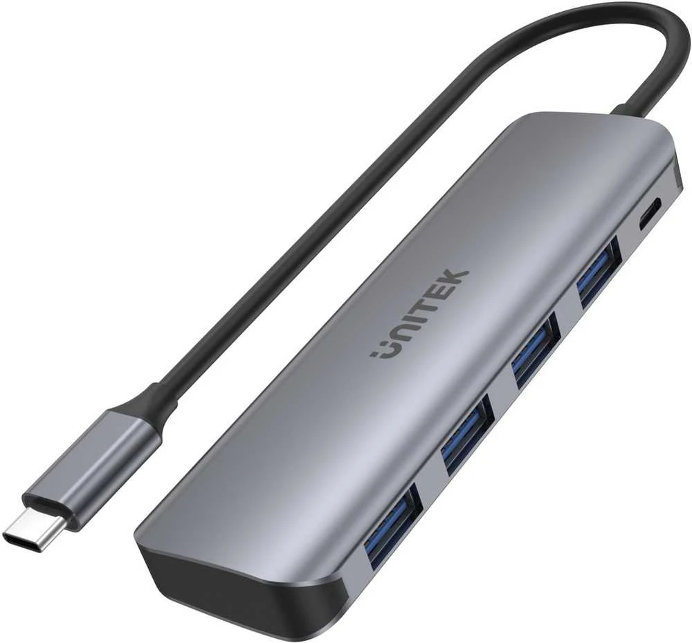 UNITEK Hub Active USB-C 4X USB 3.1 Gen1 microUSB H1107A