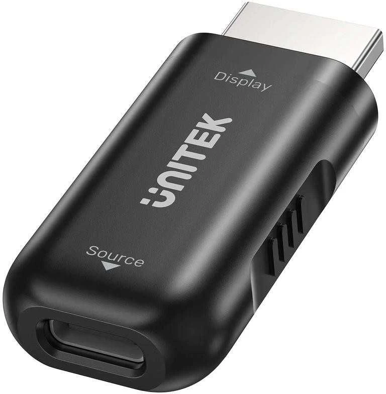 Unitek USB-C į HDMI adapteris, juodas