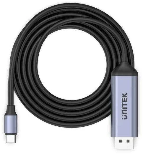 USB-C Adapteris - UNITEK V1423C USB-C į DisplayPort 1.4 8K@60Hz 1.8m