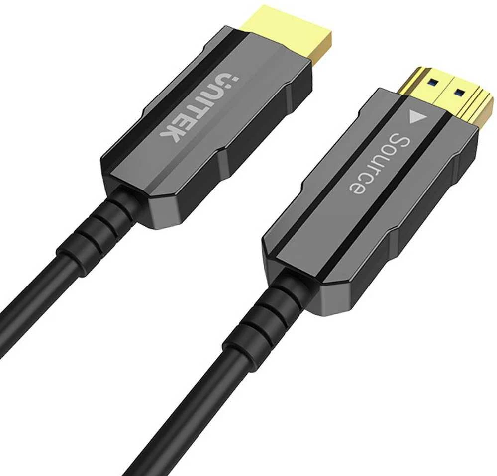 UNITEK C11072BK-30M optinis kabelis HDMI 2.0 AOC 4K 60Hz 30m