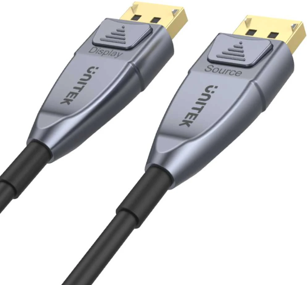UNITEK C1617GY optinis kabelis DisplayPort 1.4 AOC 8K 15m
