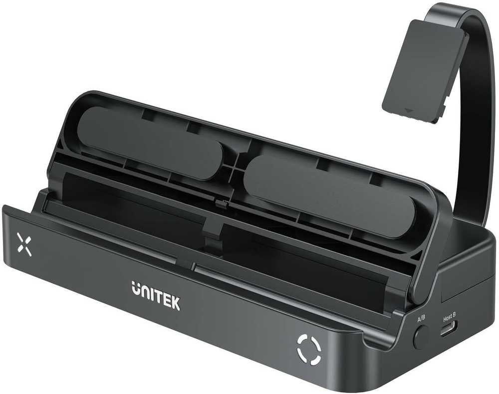 Unitek Doko stotelė do Nintendo Switch, PD 100W, HDMI 4K, RJ-45, czytnik kart (G1002G01)