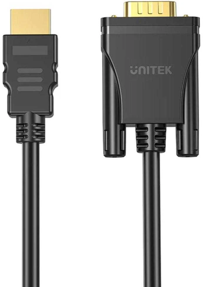 Unitek HDMI į VGA laido jungtys