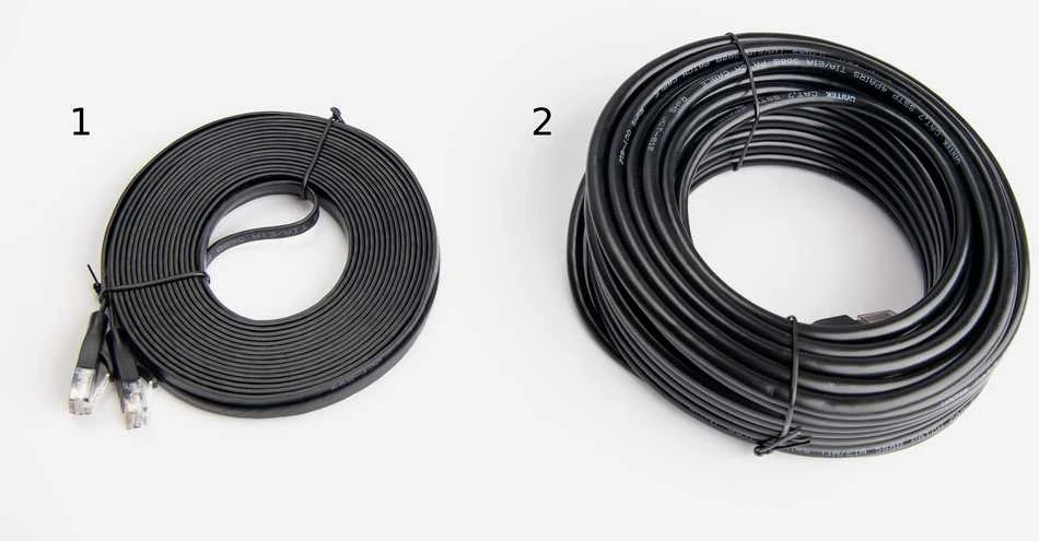 PATCHCORD RJ45/7/5.0-FL 5.0 m UNITEK