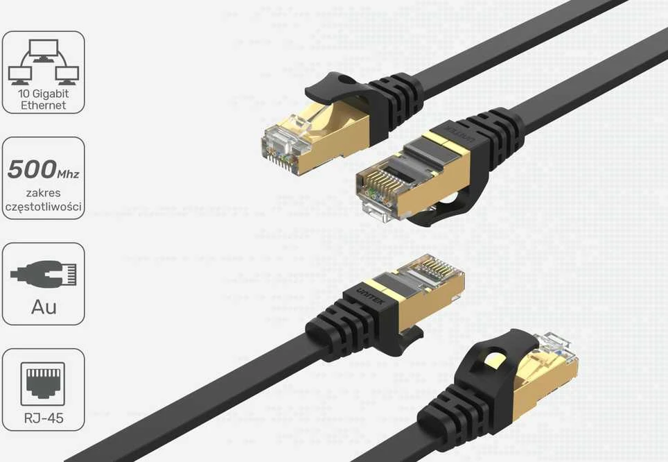 PATCHCORD RJ45/7/10-FL 10.0 m UNITEK