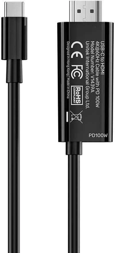 Unitek USB-C į HDMI adapteris su žymėjimu