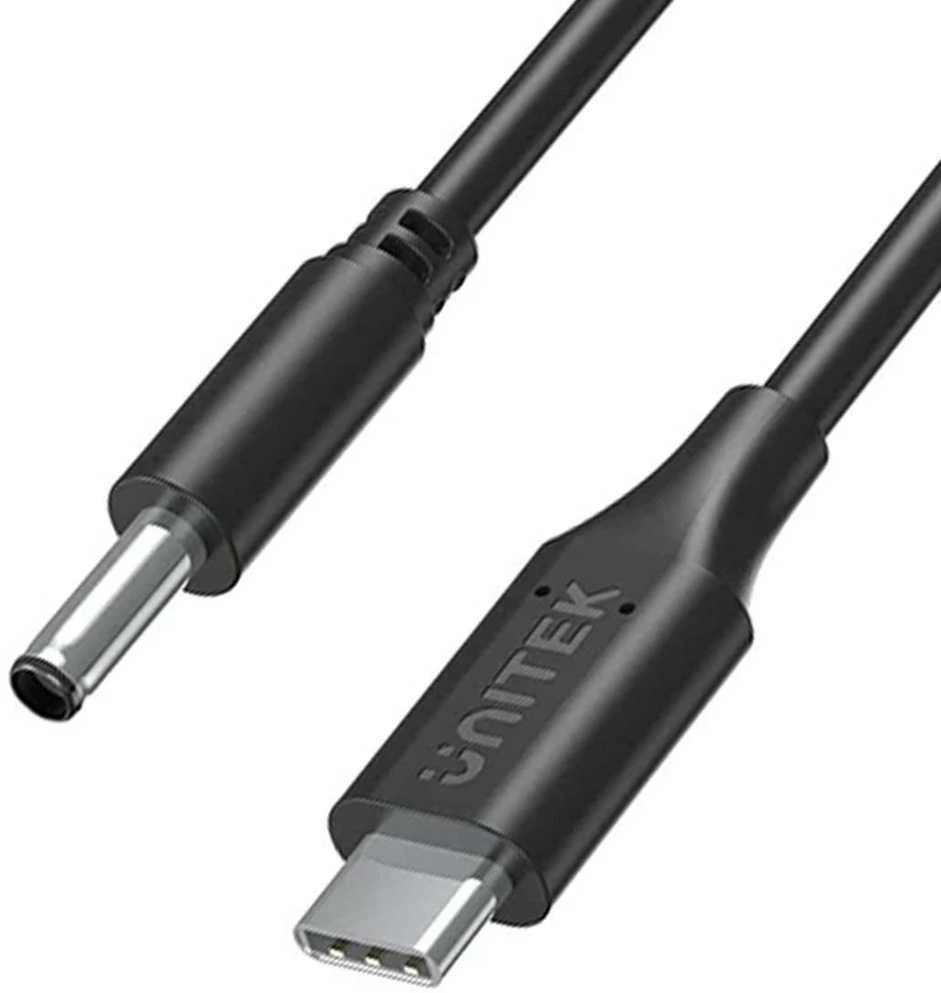 Unitek Kabelis maitinimo blokas Dell nešiojamam kompiuteriui 65W USB-C - DC4.5