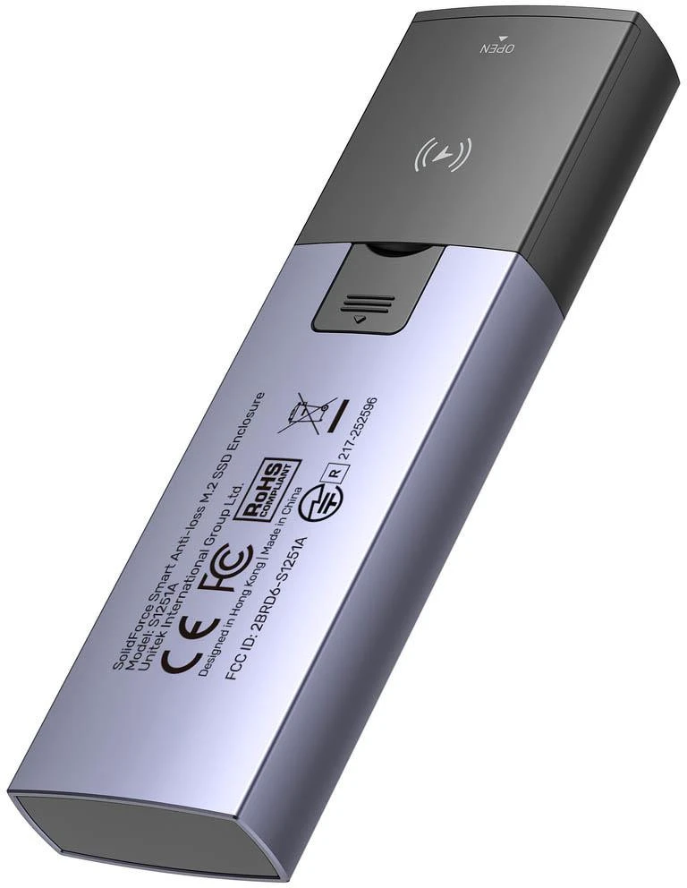 UNITEK PCIe M.2 SSD korpusas 10 Gbps su lokalizacija