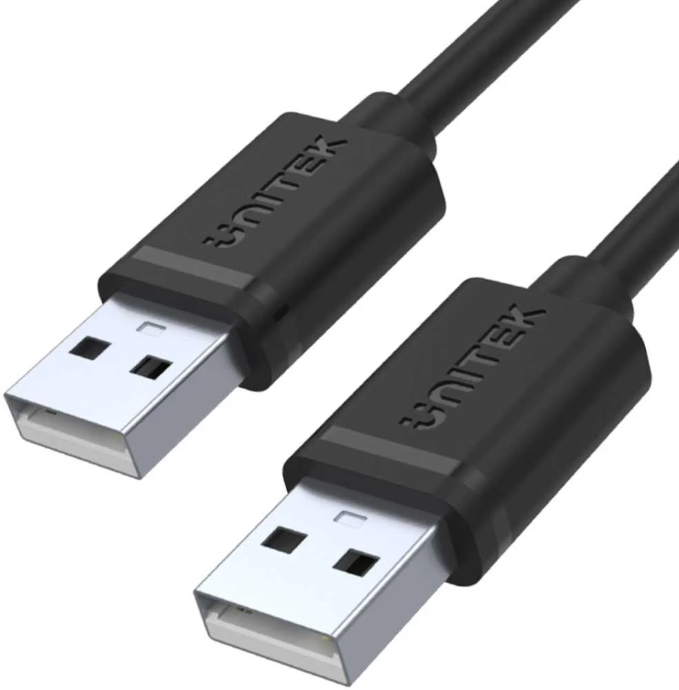 UNITEK Y-C442GBK Unitek USB laidas USB2.0 AM-AM, 1,5m Y-C442GBK