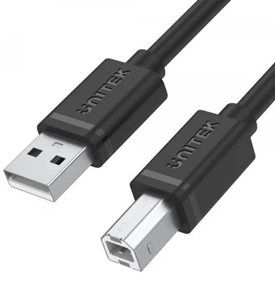 UNITEK Y-C430GBK Unitek USB laidas USB 2.0 AM-BM, 1,0m Y-C430GBK