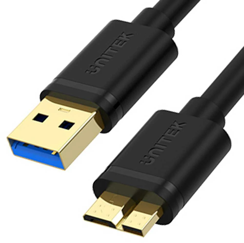 "UNITEK Y-C463GBK Unitek kabelis USB 3.0 microUSB Type-B į USB, 2.0m; Y-C463GBK"