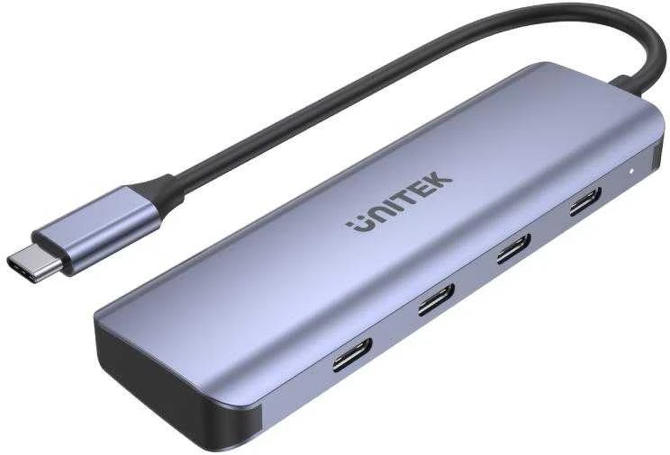 UNITEK H1107K Hub USB-C 4xUSB 3.1 Gen1 5Gbps